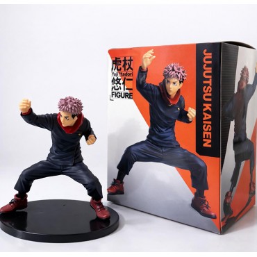Anime Jujutsu Kaisen Yuji İtadori Figürü 20 Cm 