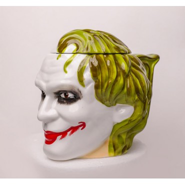 3D Kapaklı Joker Tasarımlı Porselen Kupa Bardak