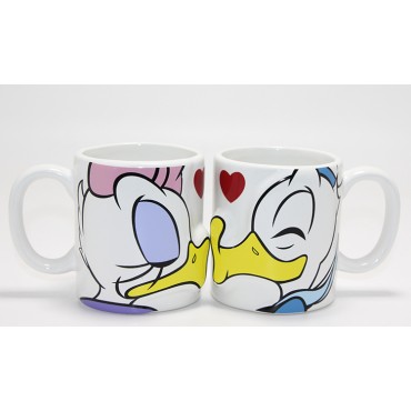 Donald Ve Daisy Duck Çift Kupa Bardak Seti 