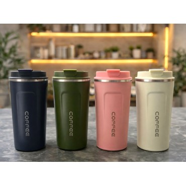480 ml Paslanmaz Çelik Termos Mug Bardak 