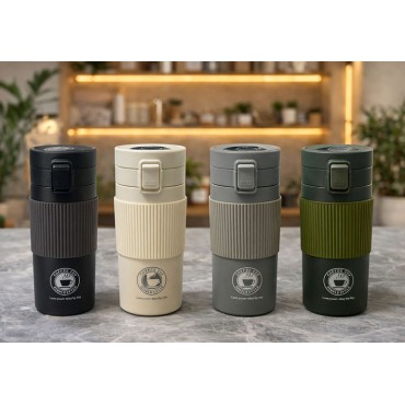 350 ml Paslanmaz Çelik Dereceli Termos Mug Bardak 