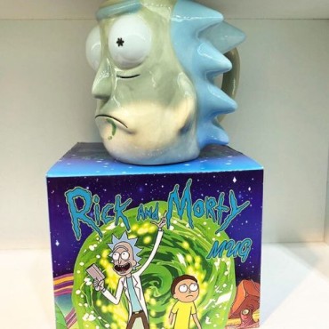 Ricky and Morty 3D Kupa Bardak