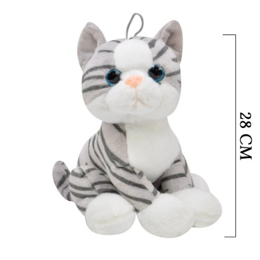 Peluş Oyuncak Kedi 28 cm 