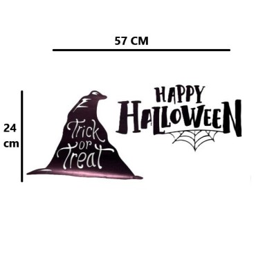 Happy Halloween Temalı Duvar Stickerı