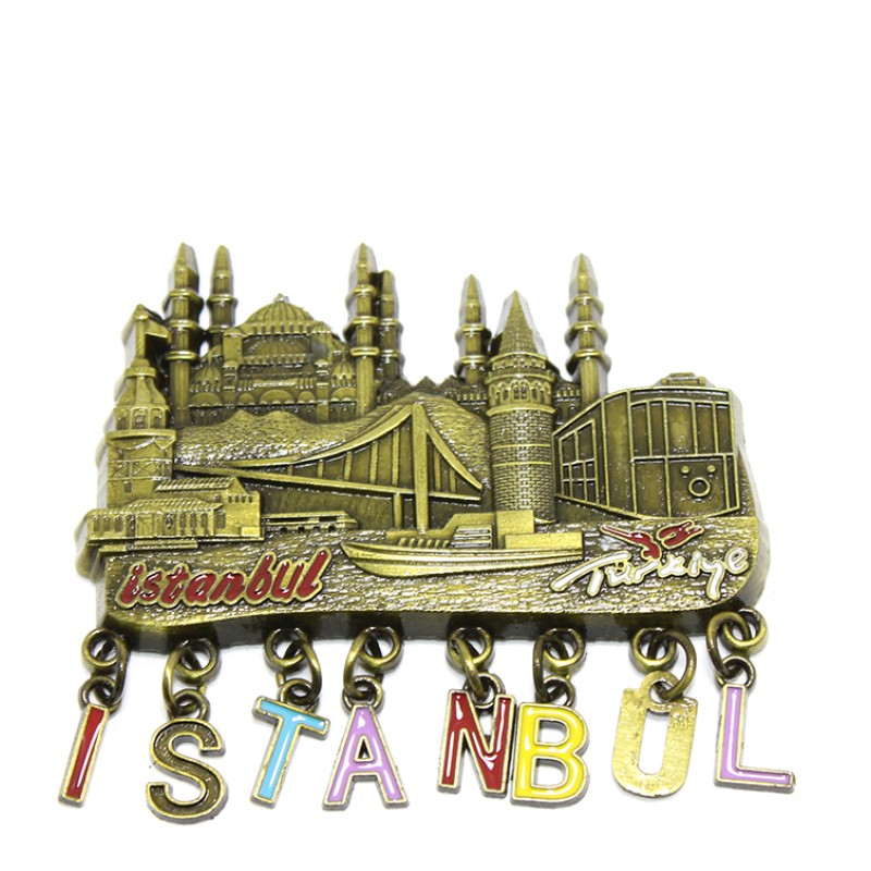 Metal İstanbul Temalı Yöresel Magnet 