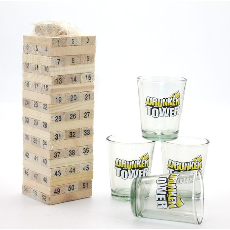 Jenga Shot Bardak Oyunu Model 2 