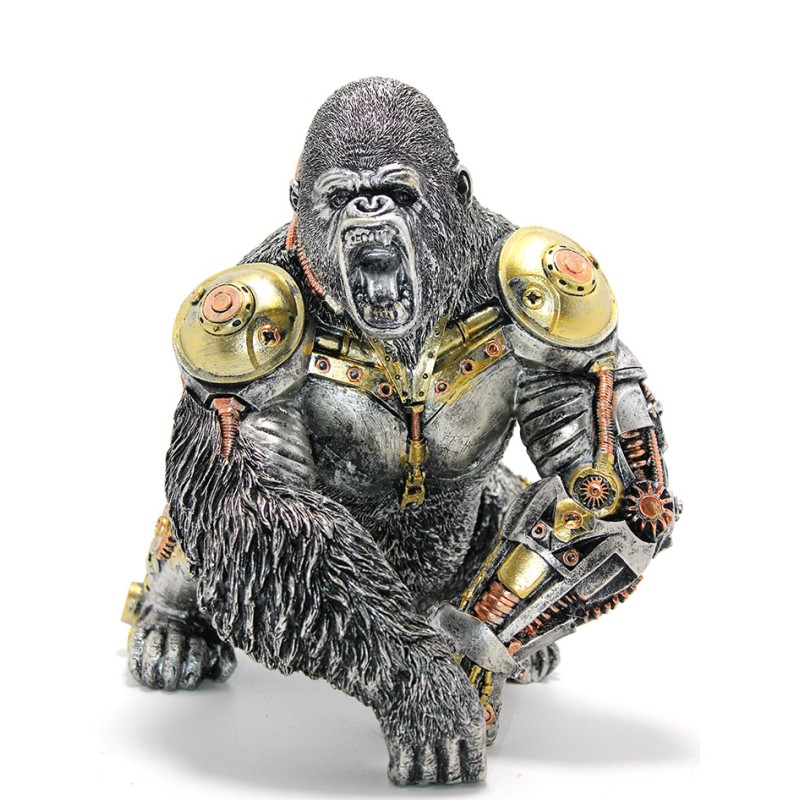 Steampunk Polyester King Kong Figürü 