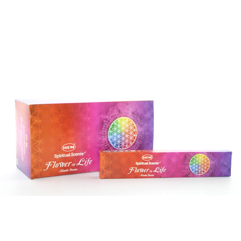 Hem Flower Of Life Masala Aromalı Çubuk Tütsü 