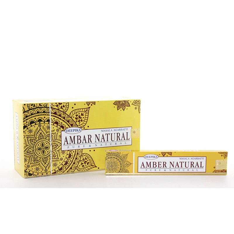 Deepika Amber Natural Aromalı Çubuk Tütsü 