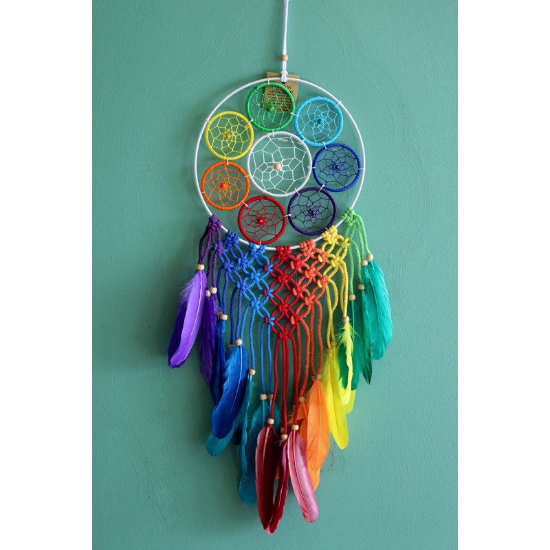 Rüya Kapanı Düş Kapanı Dream Catcher 7 Chakra