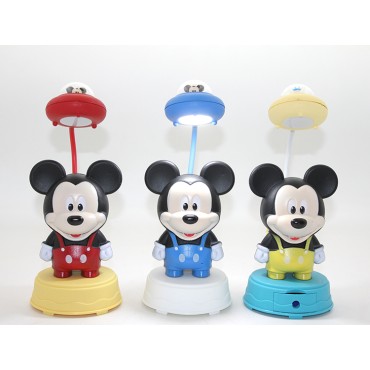 Mickey Mouse Masa Üstü Lamba USB Şarjlı Model 2