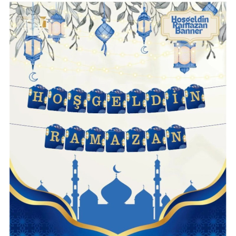 Ramazan Banner Süs - Hoşgeldin Ramazan 