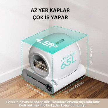 Akıllı Otomatik Kedi Tuvaleti