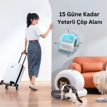 Akıllı Otomatik Kedi Tuvaleti