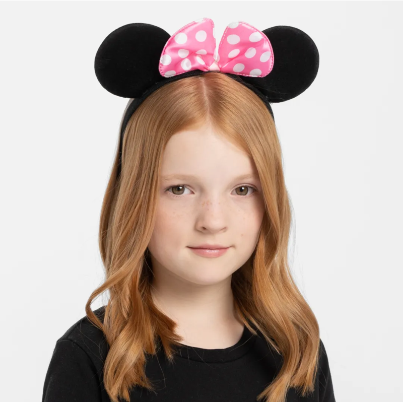 Pembe Fiyonklu Minnie Mouse Tacı 