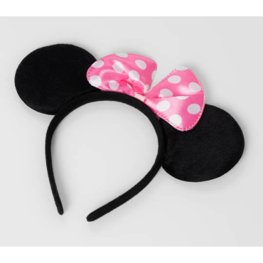 Pembe Fiyonklu Minnie Mouse Tacı 