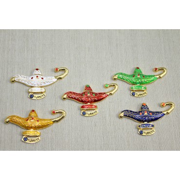 Swarovski Taşlı Alaaddin'in Sihirli Lambası Magnet 