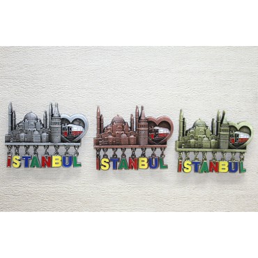 Sarkaçlı İstanbul Temalı Magnet - Model 2 
