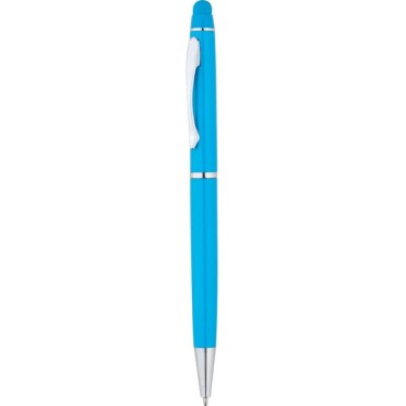 Touchpen Dokunmatik Turkuaz Metal Kalem