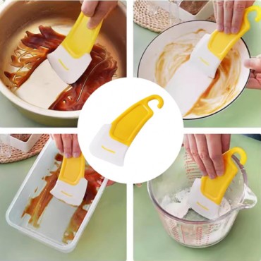 Silikon Uçlu Bulaşık Temizleme Kazıyıcı Spatula 