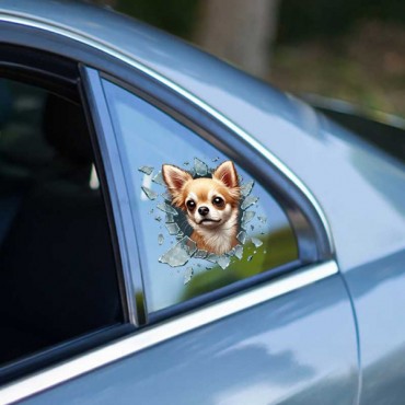 Fulcar Köpek Tasarımlı Araç Stickerı