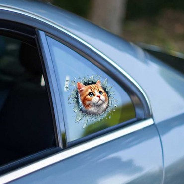 Fulcar Kedi Tasarımlı Araç Stickerı