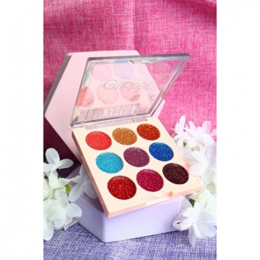 9 Renk Glitter Diamond Far Paleti - 2'li Set