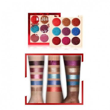 9 Renk Glitter Diamond Far Paleti - 2'li Set