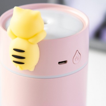 Isınan Kedi Mini USB Sessiz Hava Nemlendiricisi