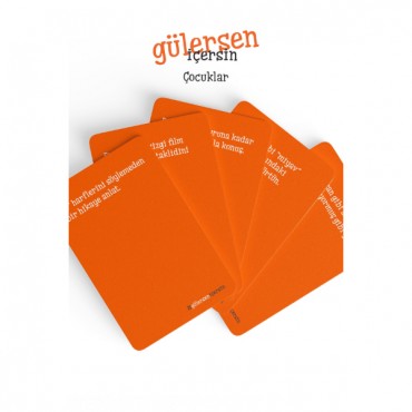 Gülersen İçersin Çocuklar - Eğlenceli Kart Oyunu