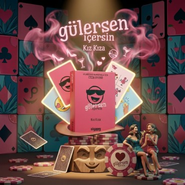Gülersen İçersin Kız Kıza - Eğlenceli Kart Oyunu