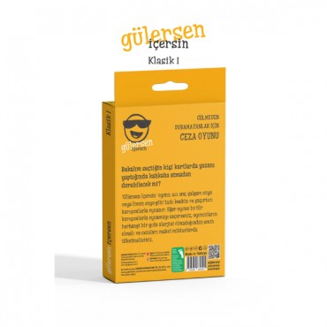 Gülersen İçersin Klasik 1 - Eğlenceli Kart Oyunu