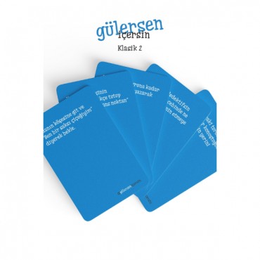 Gülersen İçersin Klasik 2 - Eğlenceli Kart Oyunu