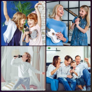 Kablosuz Hoparlörlü Bluetooth Karaoke Mikrofonu